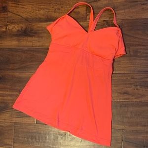 Orange Lululemon top 8